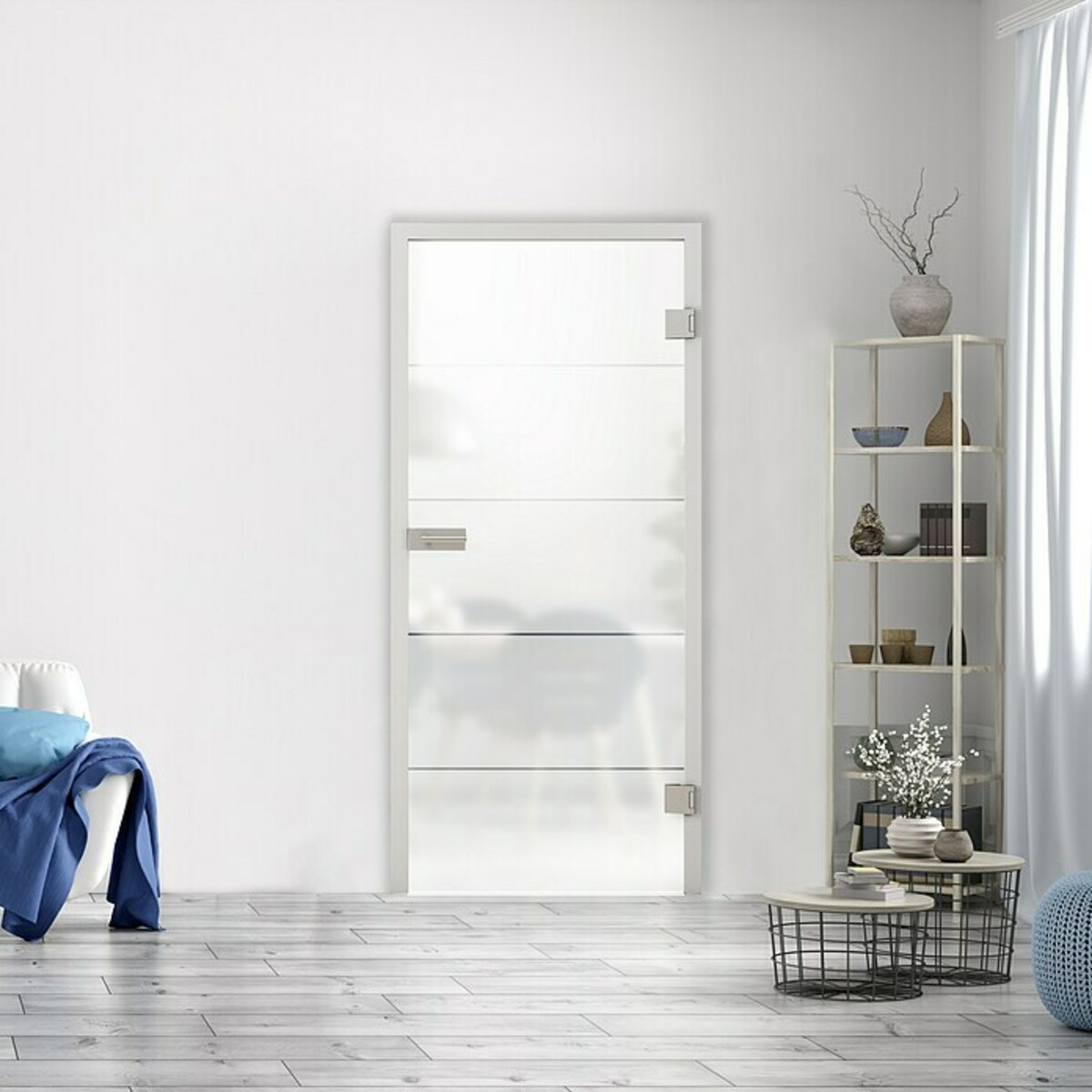 Bild 2 von Diamond Doors Glasdrehtür Lines Positiv