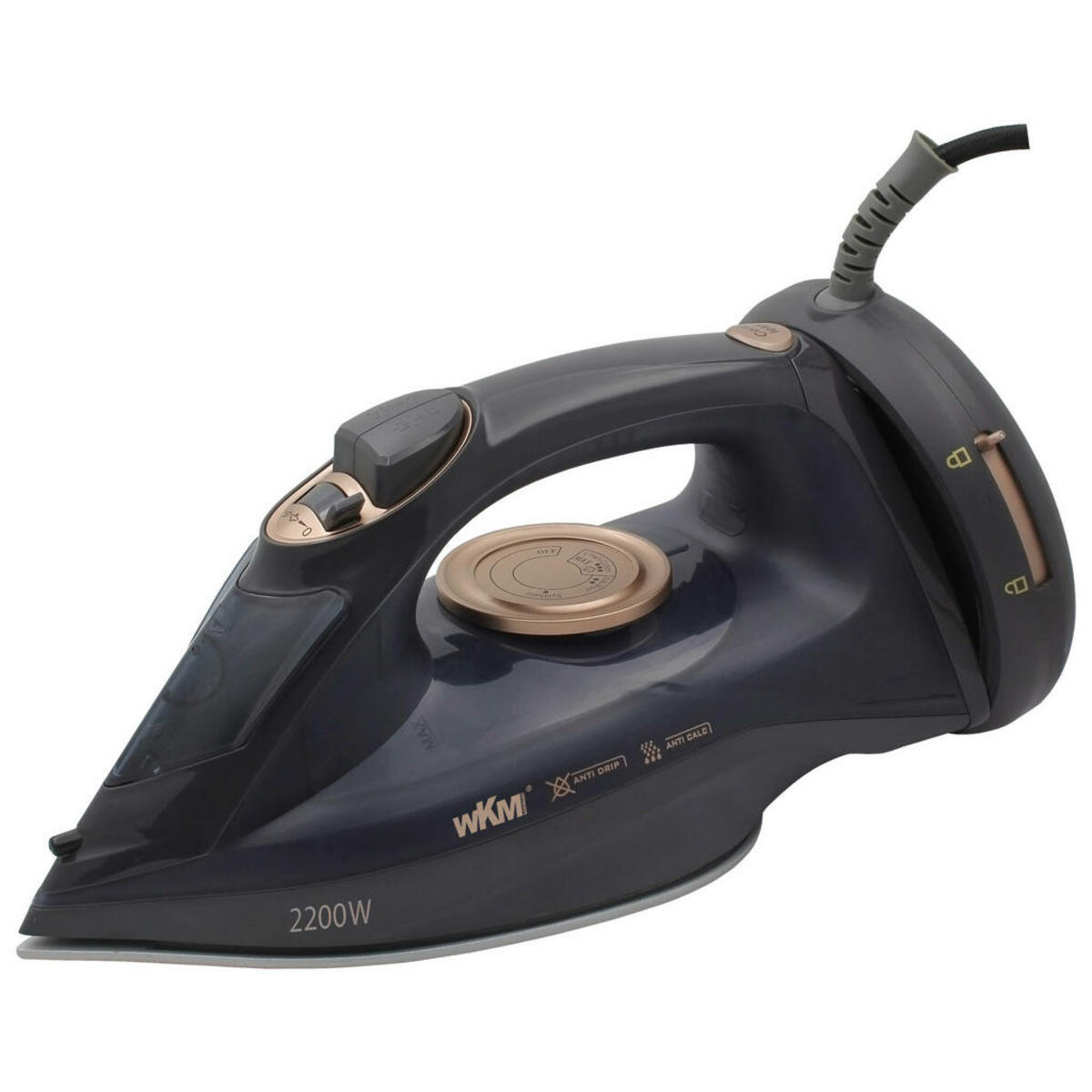 Bild 1 von WKM Dampfbügelautomat DB-2300.25C schwarz Kunststoff B/H/L: ca. 11,6x13,8x27,5 cm