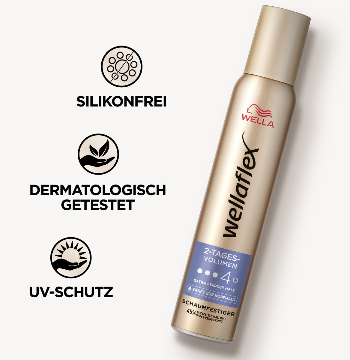 Bild 4 von Wella Wellaflex 2-Tages-Volumen Schaumfestiger