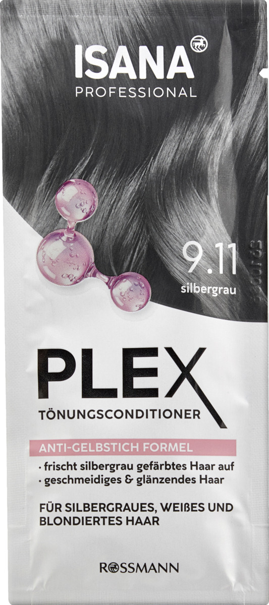 Bild 1 von ISANA PROFESSIONAL Plex Tönungsconditioner 9.11 Silbergrau
