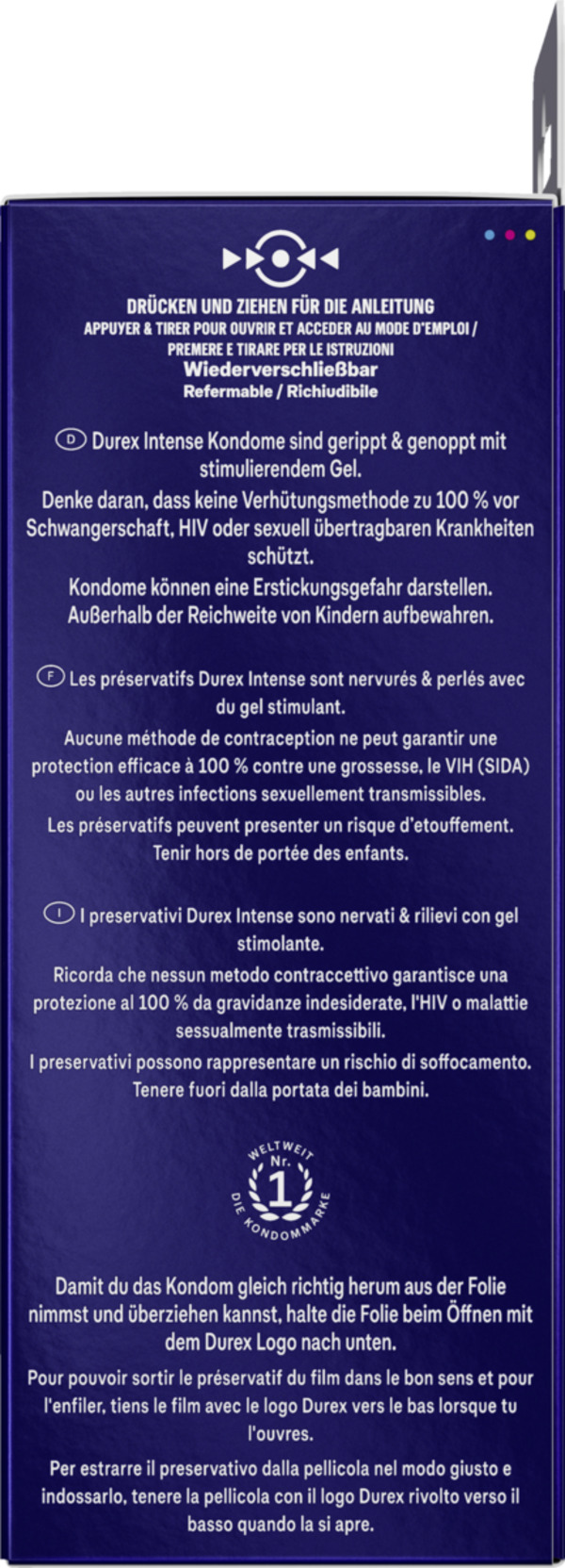 Bild 2 von Durex Intense Orgasmic Kondome