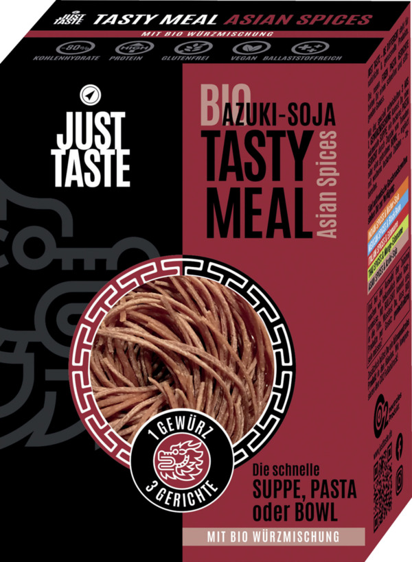 Bild 1 von Just Taste Bio Azuki-Soja Asian Spices Tasty Meal