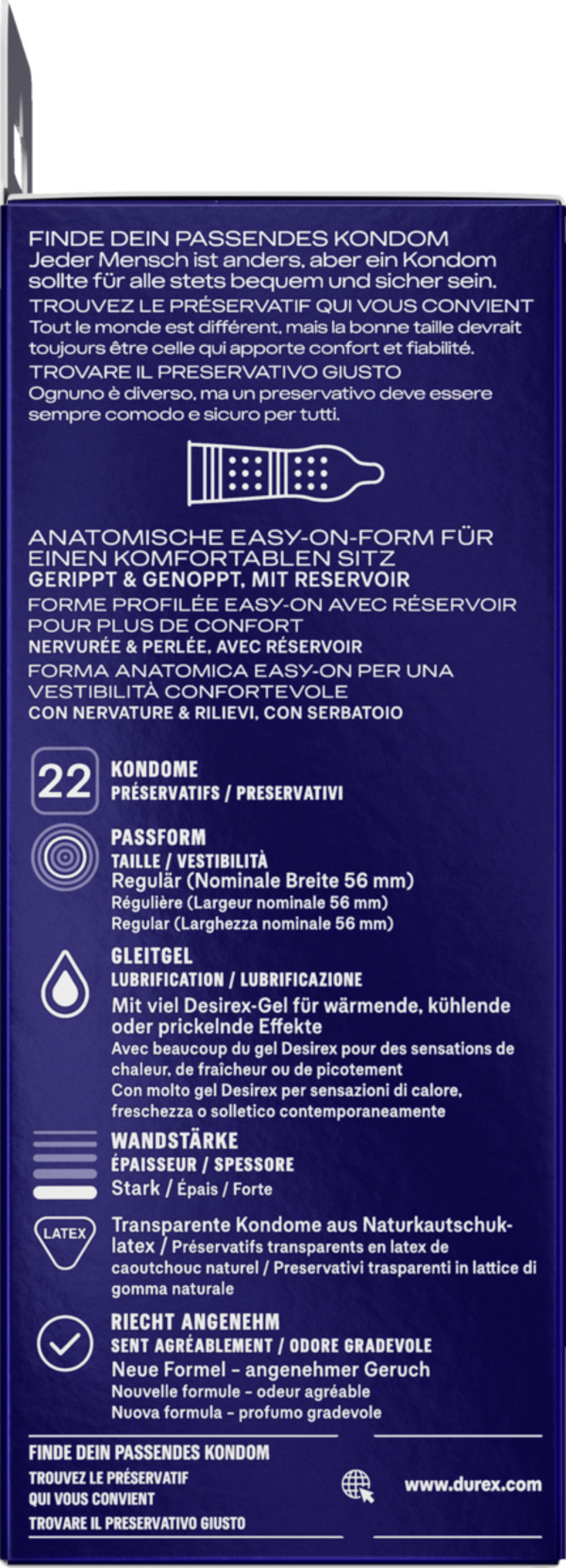 Bild 3 von Durex Intense Orgasmic Kondome