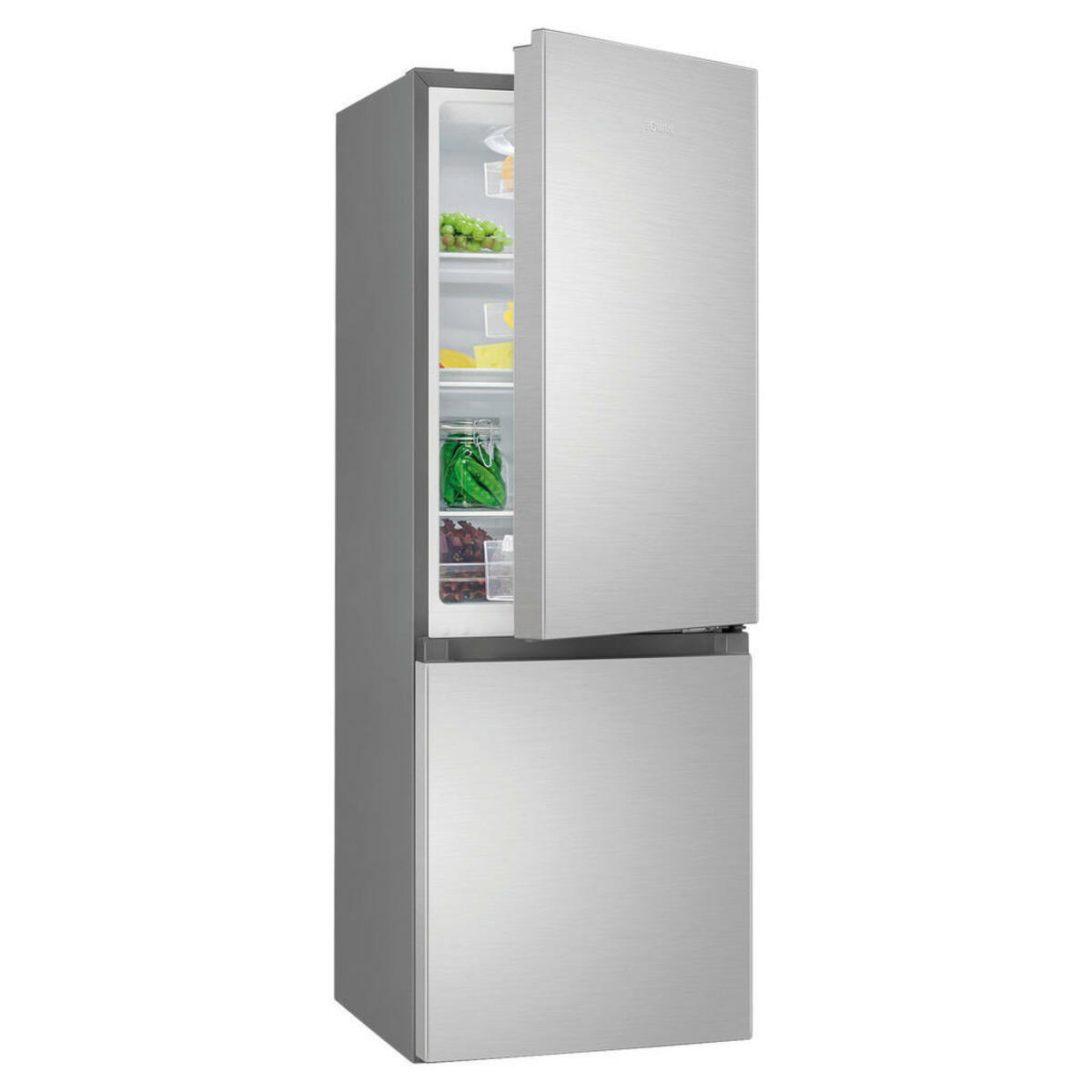 Bild 1 von Bomann Kühl-/Gefrierkombination KG 7352 Inox B/H/T: ca. 49,5x143x56,2 cm