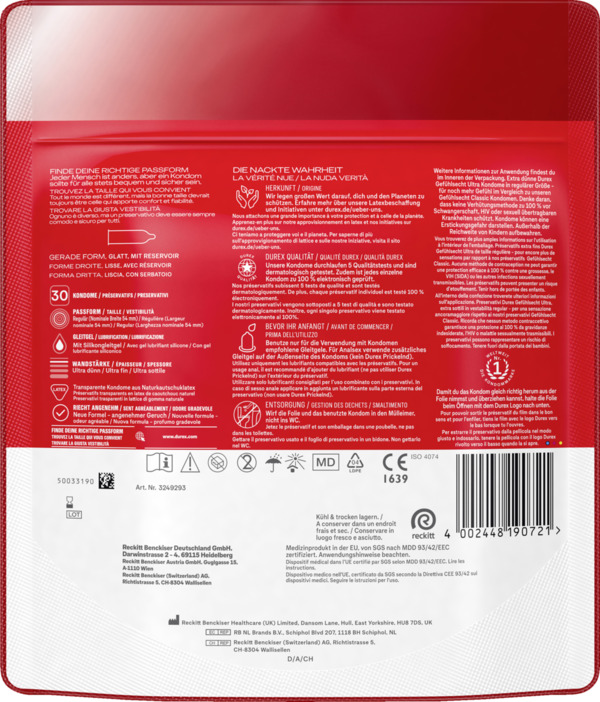 Bild 2 von Durex Gefühlsecht Ultra Kondome