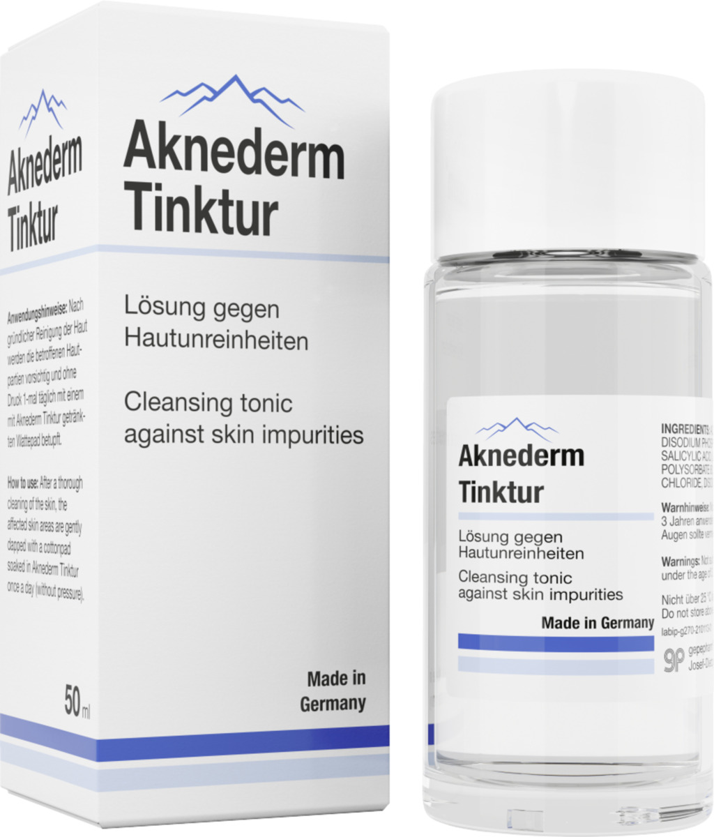 Bild 1 von Aknederm Tinktur zur Gesichtsreinigung