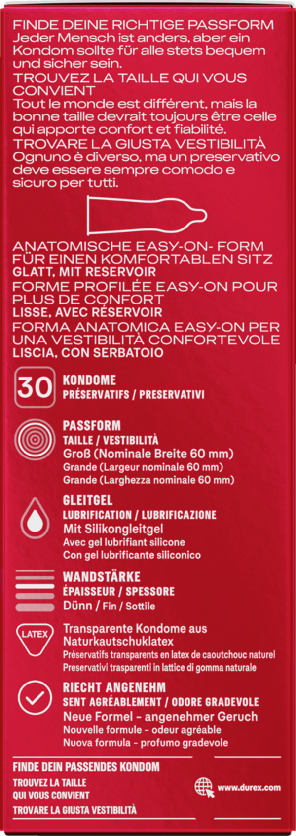 Bild 4 von Durex Gefühlsecht XXL Kondome