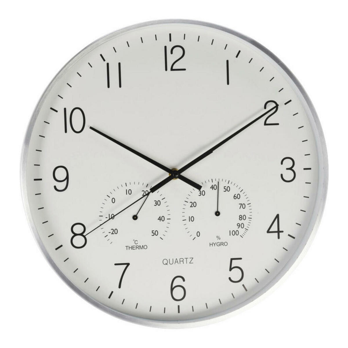 Bild 1 von Wanduhr silber D: ca. 38 cm