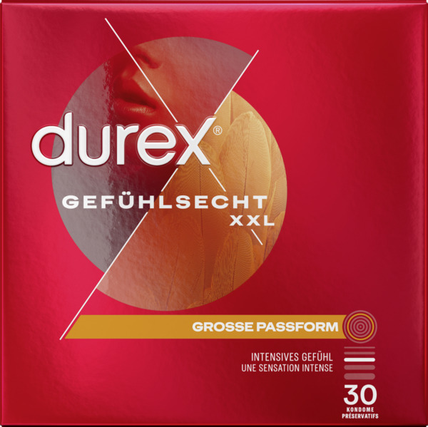 Bild 1 von Durex Gefühlsecht XXL Kondome