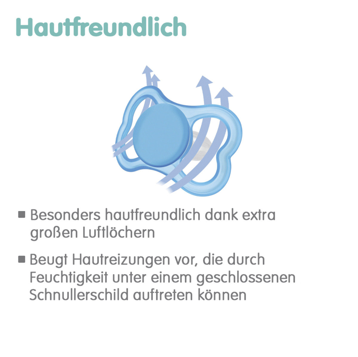 Bild 4 von MAM Schnuller Air Silikon 16+ blue