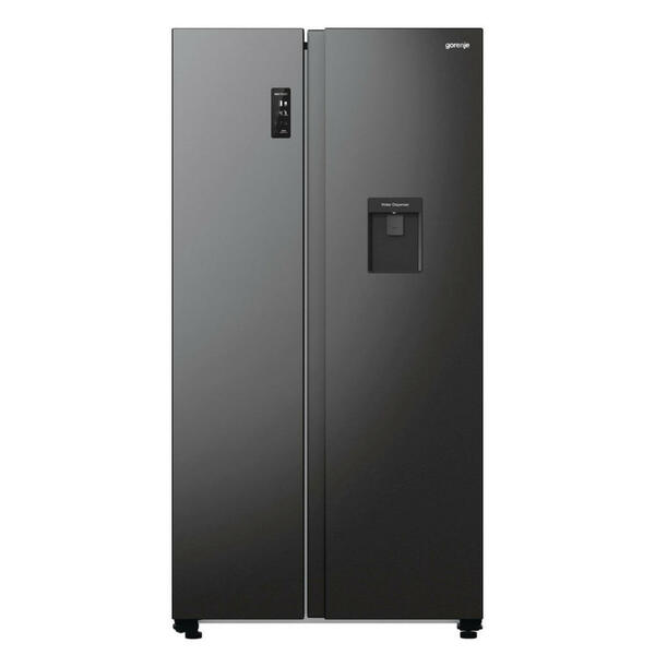 Bild 1 von Gorenje Side-by-Side NRR 9185 EABXLWD grau B/H/T: ca. 92x179x67 cm