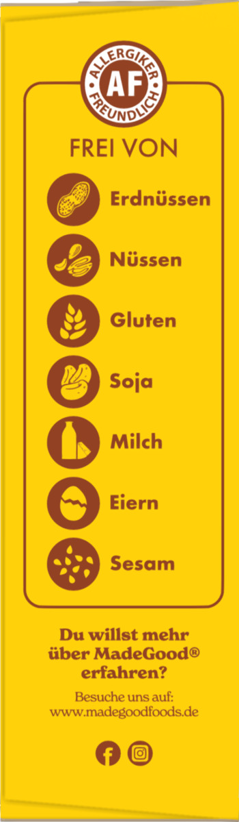 Bild 2 von MadeGood Bio Granola Riegel Schokolade und Bananen