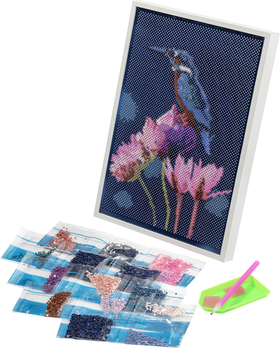 Bild 1 von IDEENWELT Diamond Painting-Set Vogel