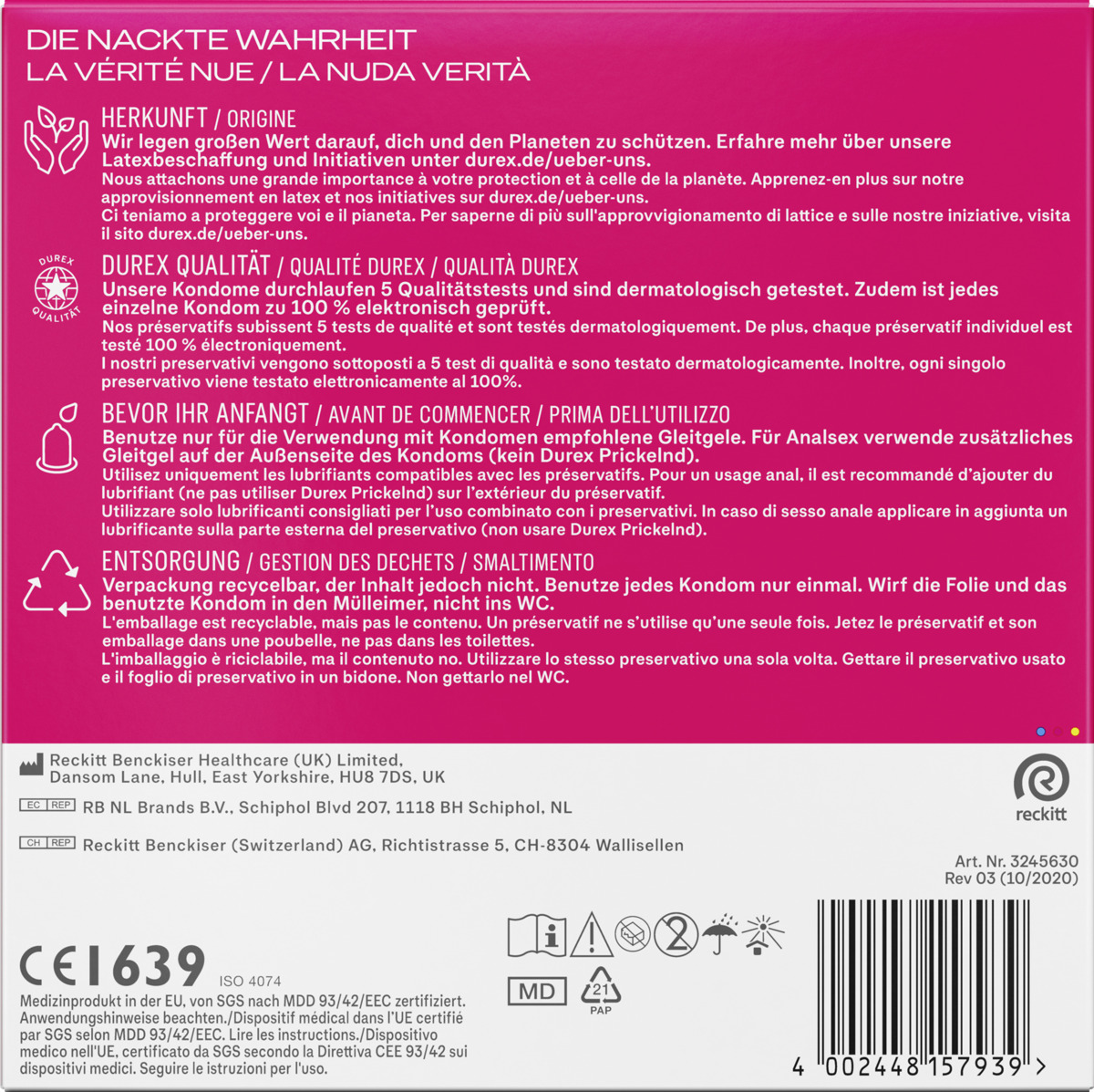 Bild 4 von Durex Pleasure Me Kondome