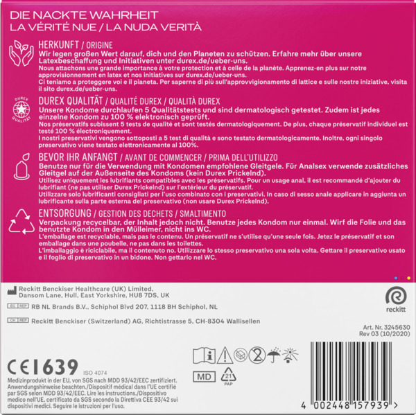 Bild 4 von Durex Pleasure Me Kondome
