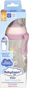 Babydream Trinkflasche mit Pop-Up-Verschluss 360ml ab 18 Monate / LILA