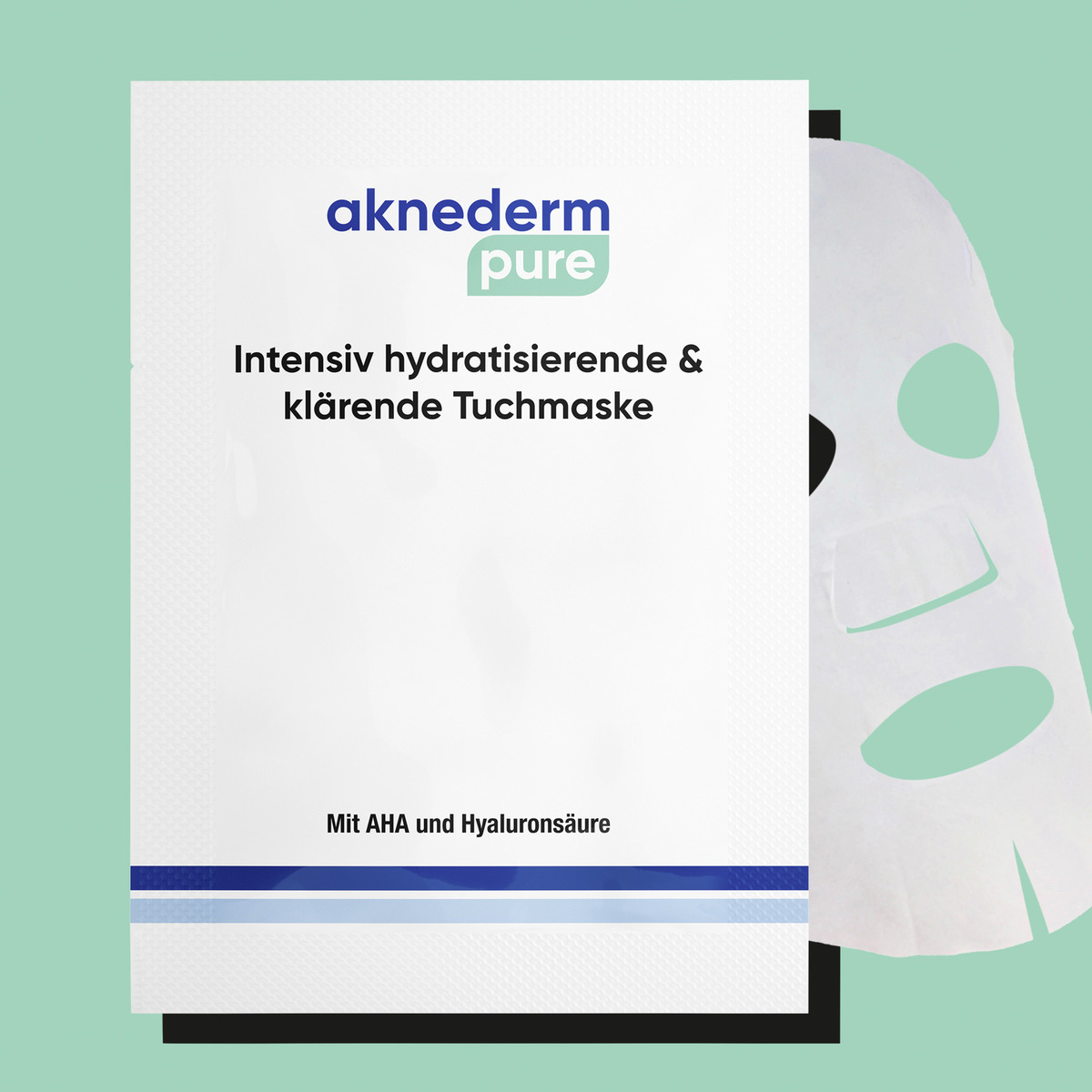 Bild 1 von Aknederm Feuchtigkeitsspendende Tuchmaske