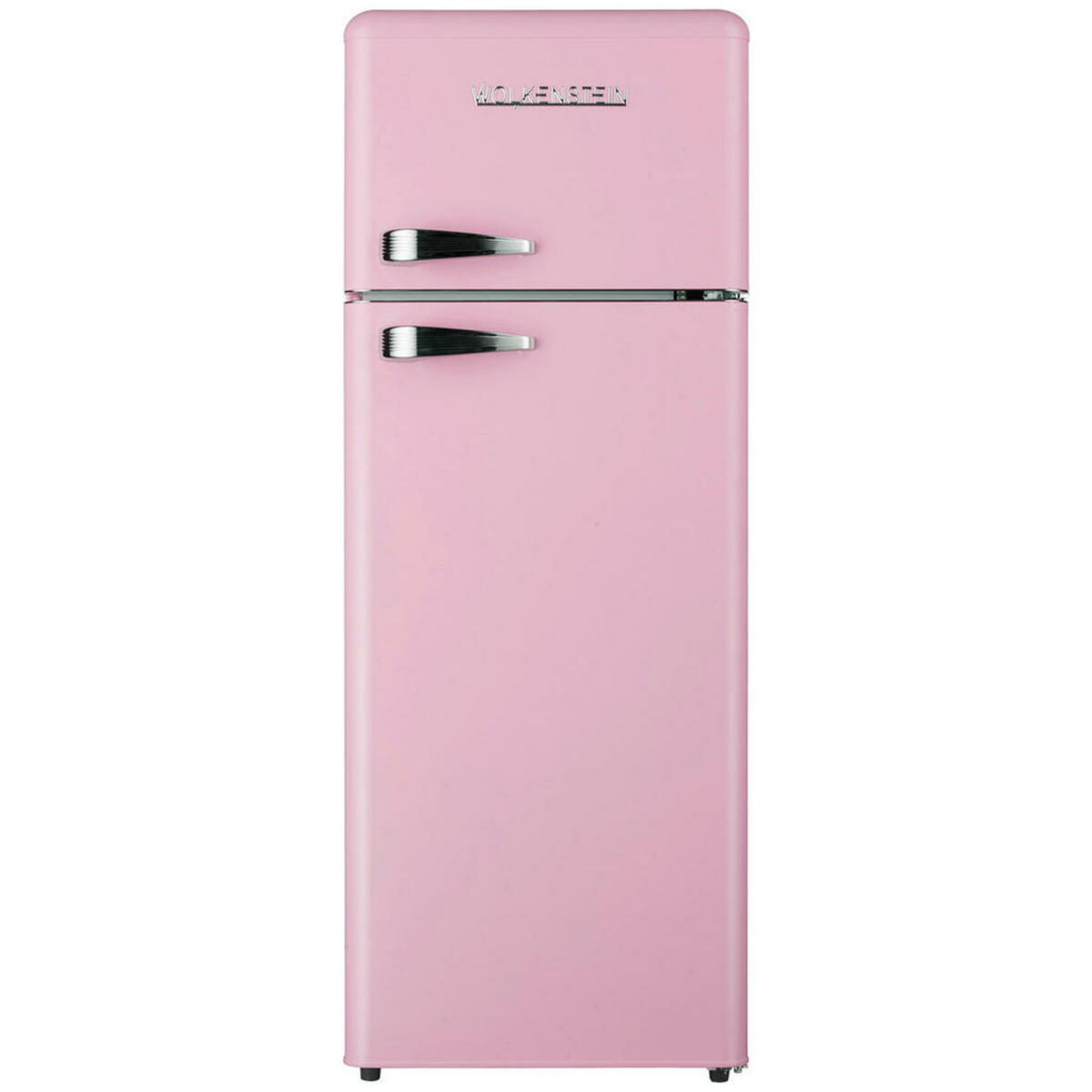Bild 1 von Wolkenstein Retro Kühl-/Gefrierkombination GK212.4RT SP pink B/H/T: ca. 54,5x145,6x62,6 cm
