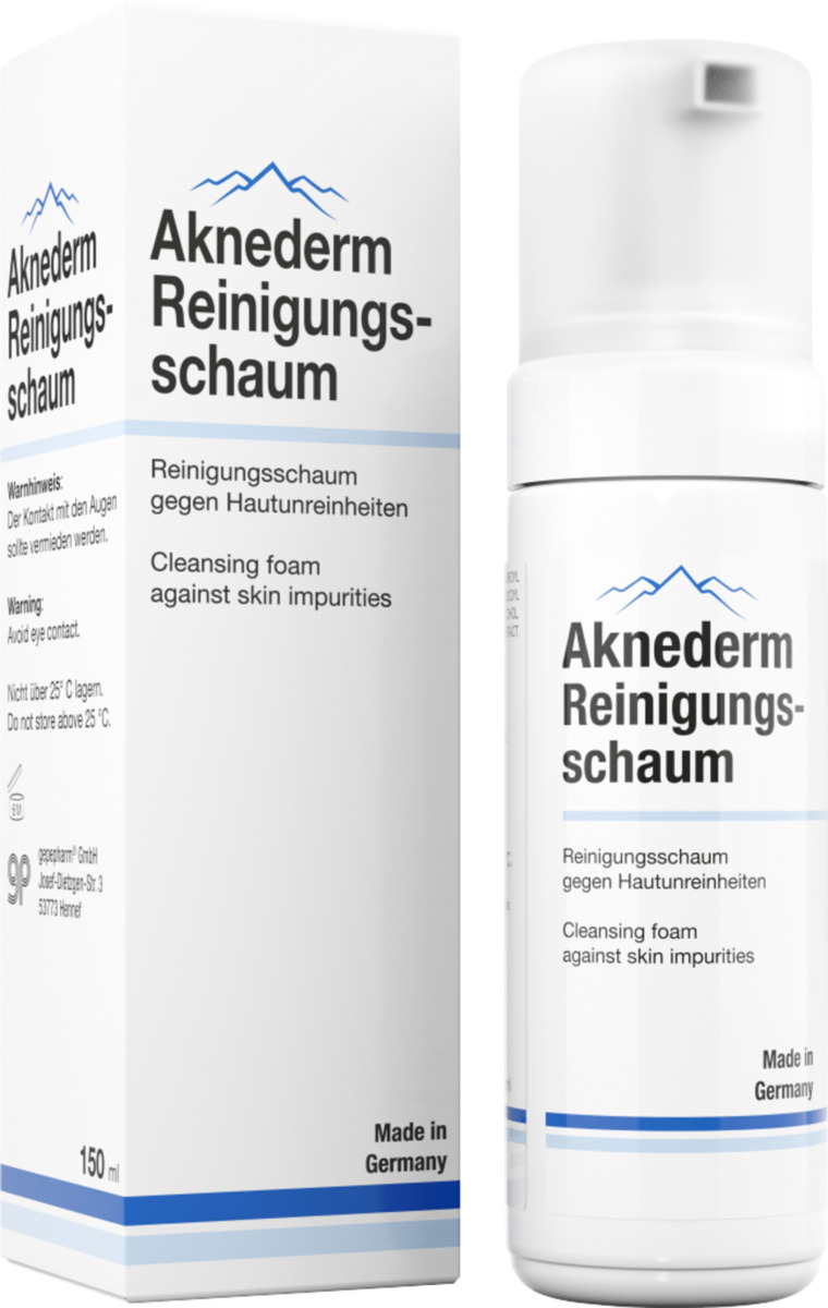 Bild 1 von Aknederm Reinigungsschaum gegen Hautunreinheiten