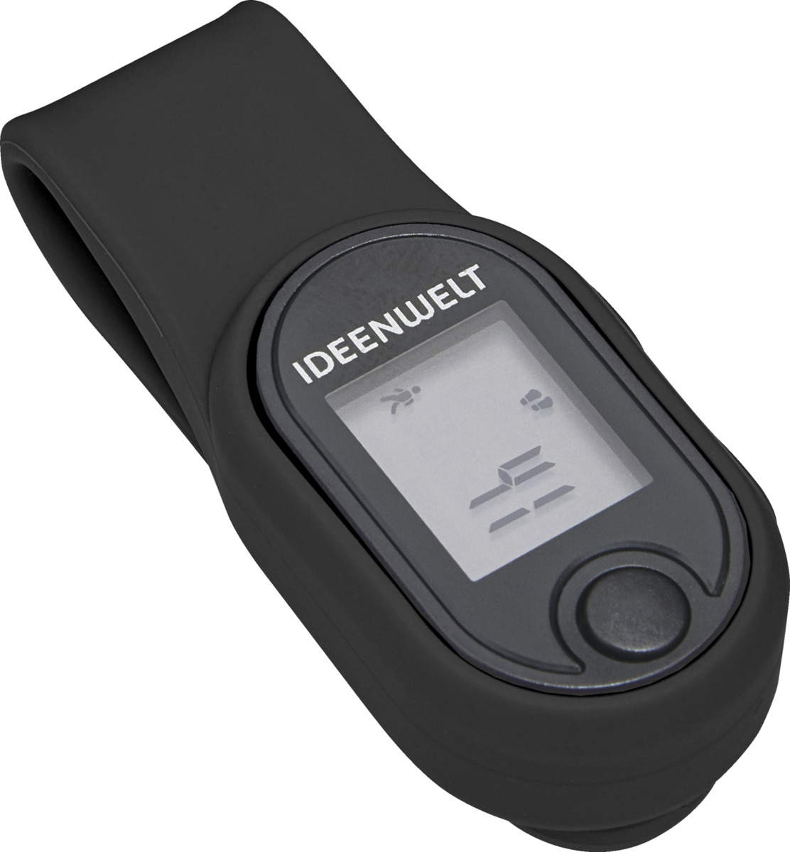Bild 1 von IDEENWELT Schrittzähler schwarz