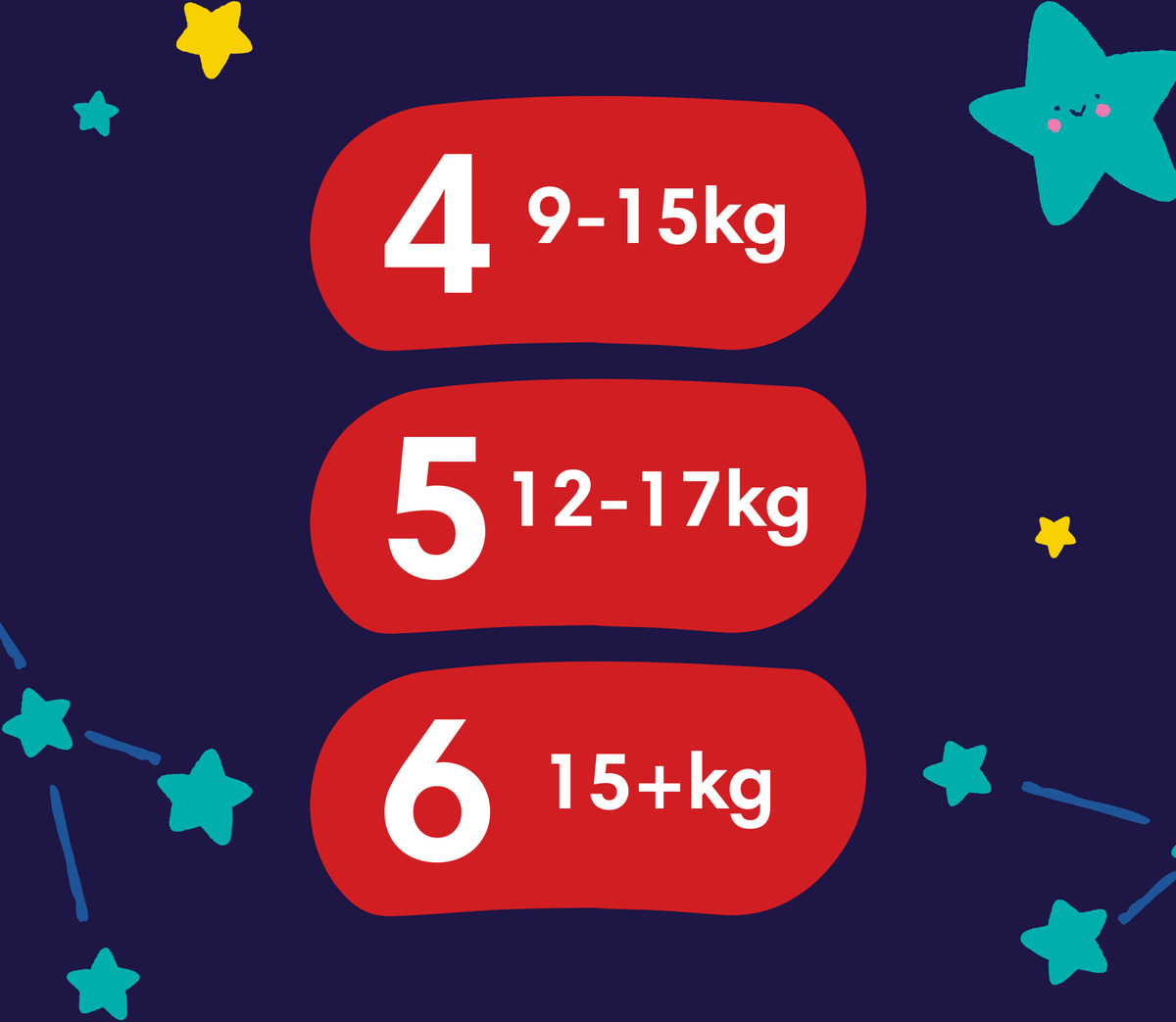 Bild 2 von Pampers Baby dry Windeln Night Pants Gr. 6 (15+kg) Monatsbox