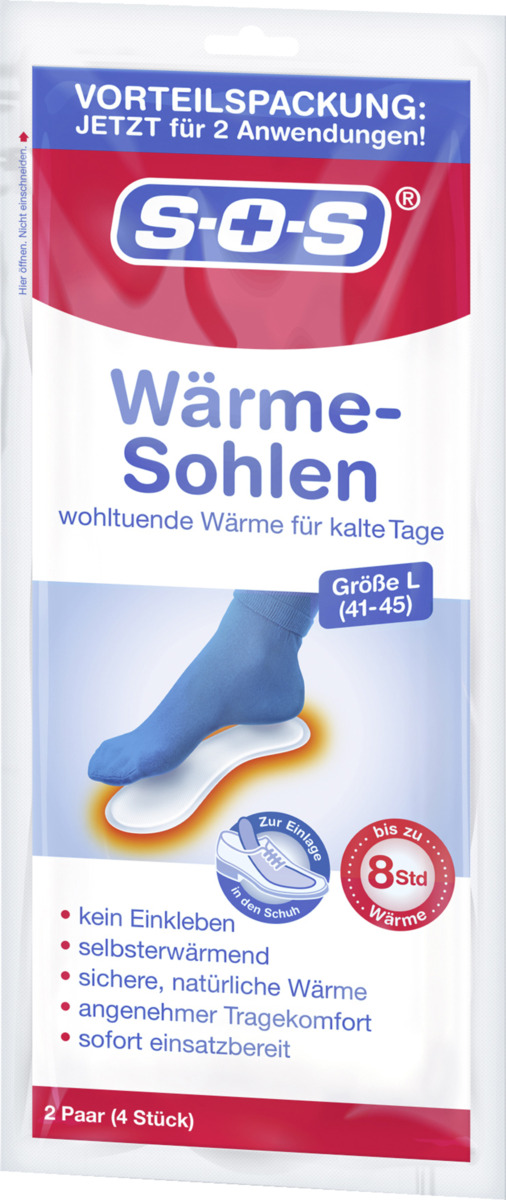 Bild 2 von SOS Wärme-Sohlen Gr. L 41-45
