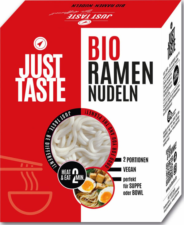 Bild 1 von Just Taste Bio Ramen Nudeln