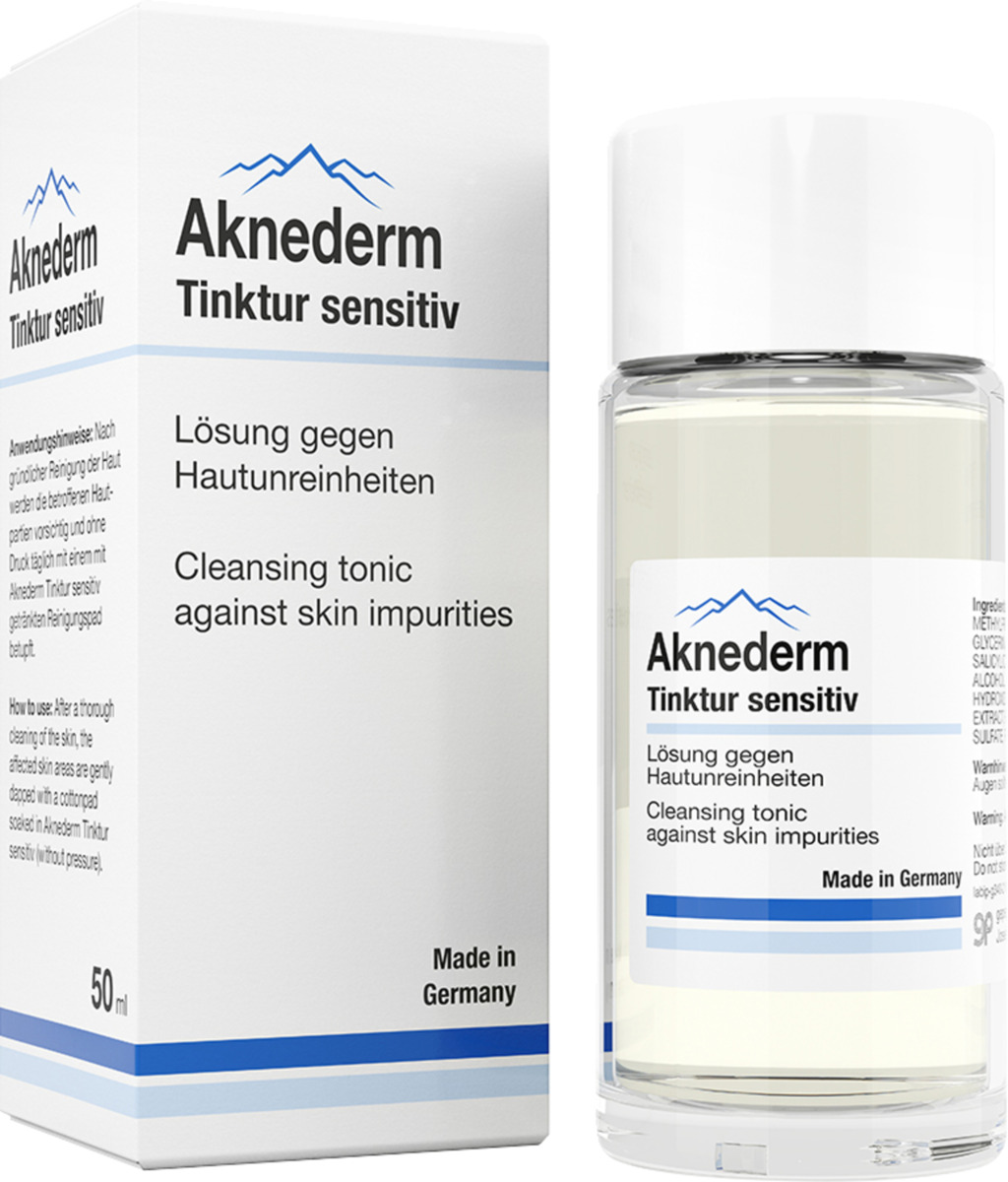 Bild 1 von Aknederm Tinktur sensitiveHautpflege