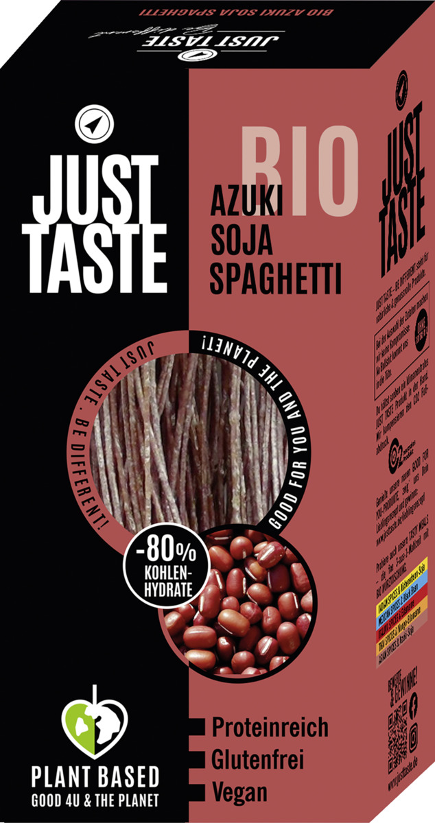 Bild 1 von Just Taste Bio Azuki Soja Spaghetti