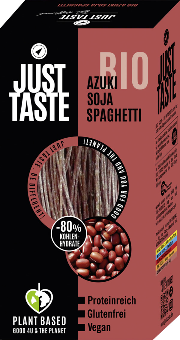 Bild 1 von Just Taste Bio Azuki Soja Spaghetti