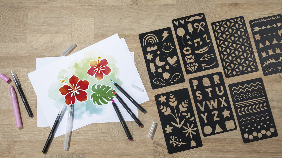 Bild 4 von IDEENWELT Aquarell-Pinselstifte-Set