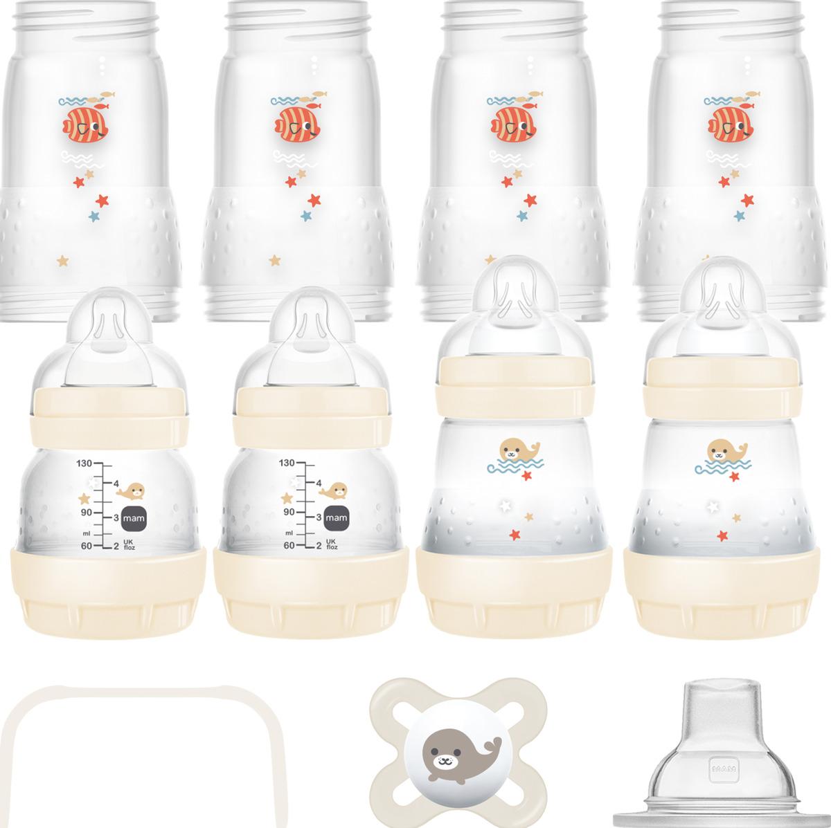Bild 2 von MAM Babyflasche Easy Start Anti-Colic Set, 0+ uni