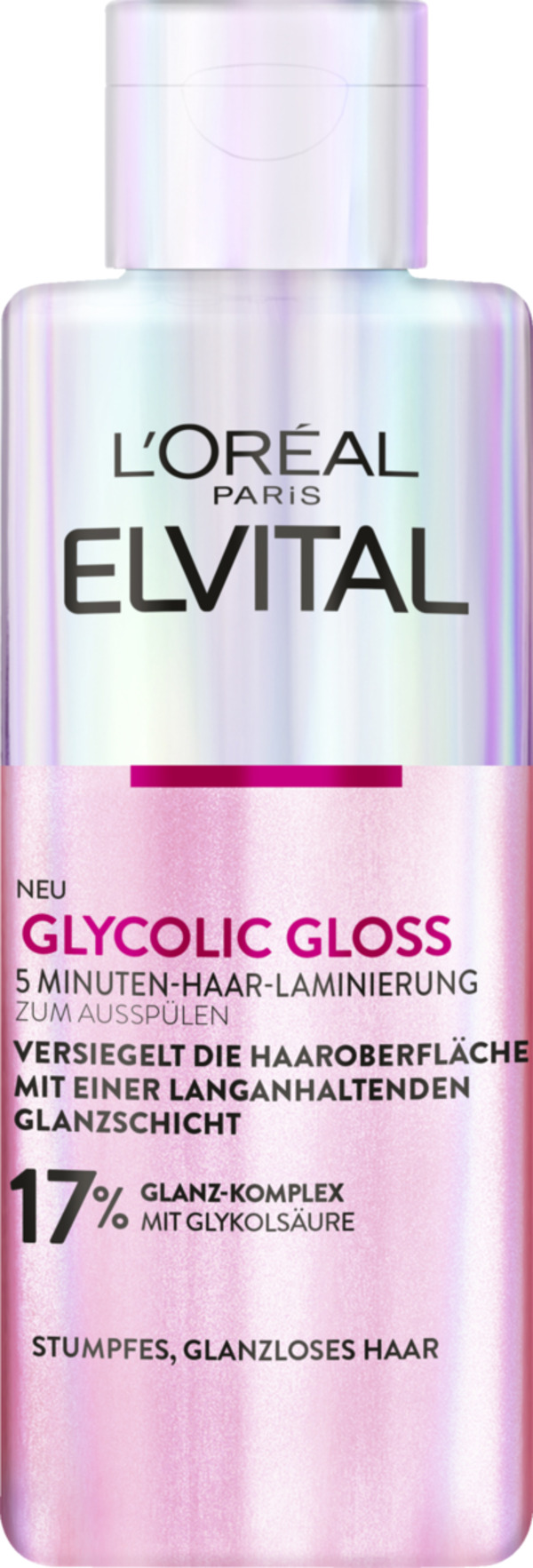 Bild 1 von L’Oréal Paris Elvital Glycolic Gloss 5 Minuten Haar-Laminierung