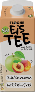 Flocke Bio Eistee mit Apfel & Pfirsich