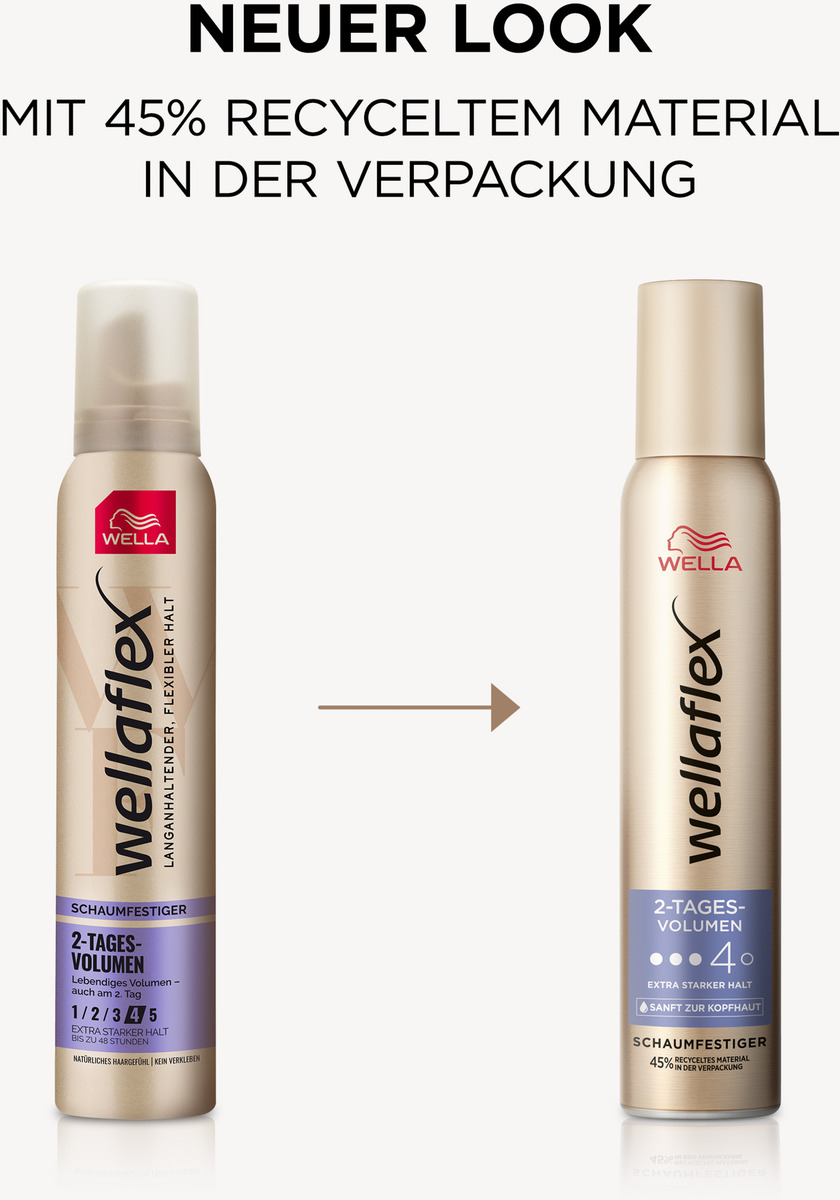 Bild 3 von Wella Wellaflex 2-Tages-Volumen Schaumfestiger