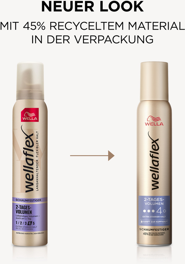 Bild 3 von Wella Wellaflex 2-Tages-Volumen Schaumfestiger