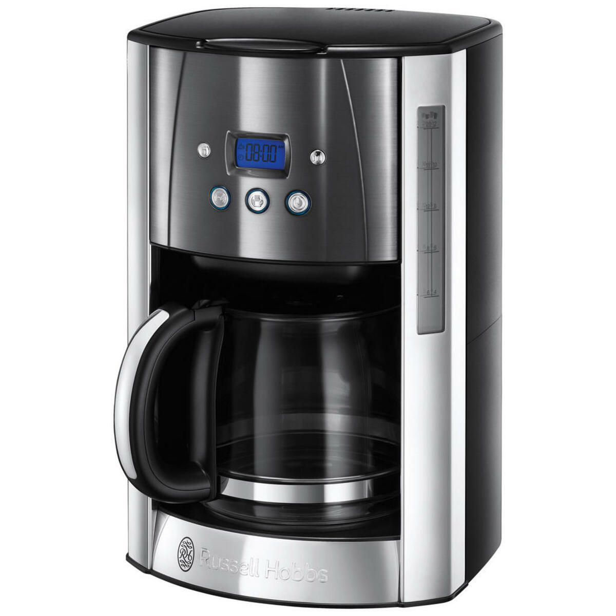 Bild 1 von Russell Hobbs Kaffeeautomat 23241-56 schwarz silber Kunststoff Klarglas B/H/T: ca. 22,7x34,2x22 cm