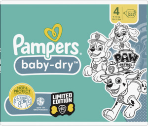 Pampers Baby dry Windeln Gr.4 Maxi (9-14 kg) Monatsbox Paw Patrol
