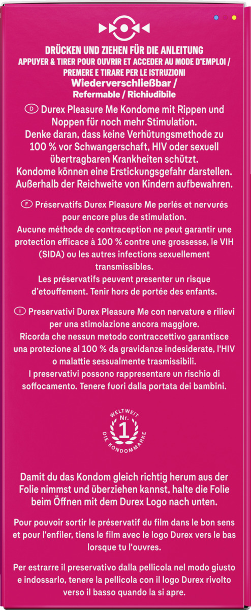 Bild 3 von Durex Pleasure Me Kondome
