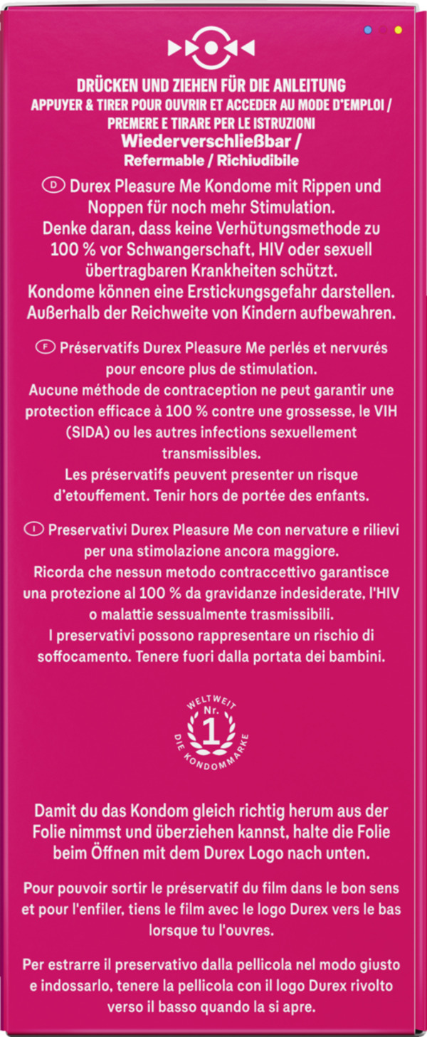 Bild 3 von Durex Pleasure Me Kondome