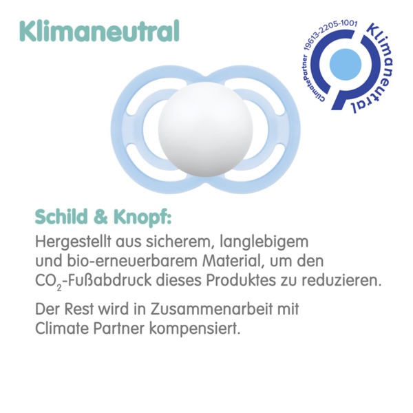 Bild 2 von MAM Schnuller Perfect Silikon 16+ blue