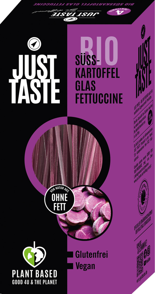 Bild 1 von Just Taste Bio Lila Süßkartoffel Fettuccine
