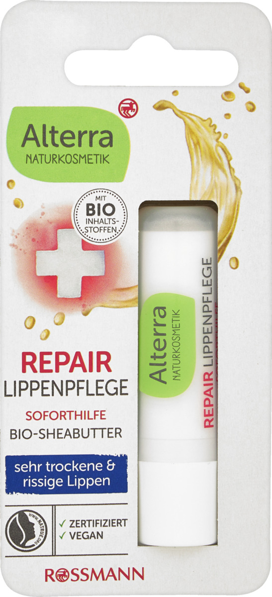 Bild 1 von Alterra NATURKOSMETIK Lippenpflege Repair