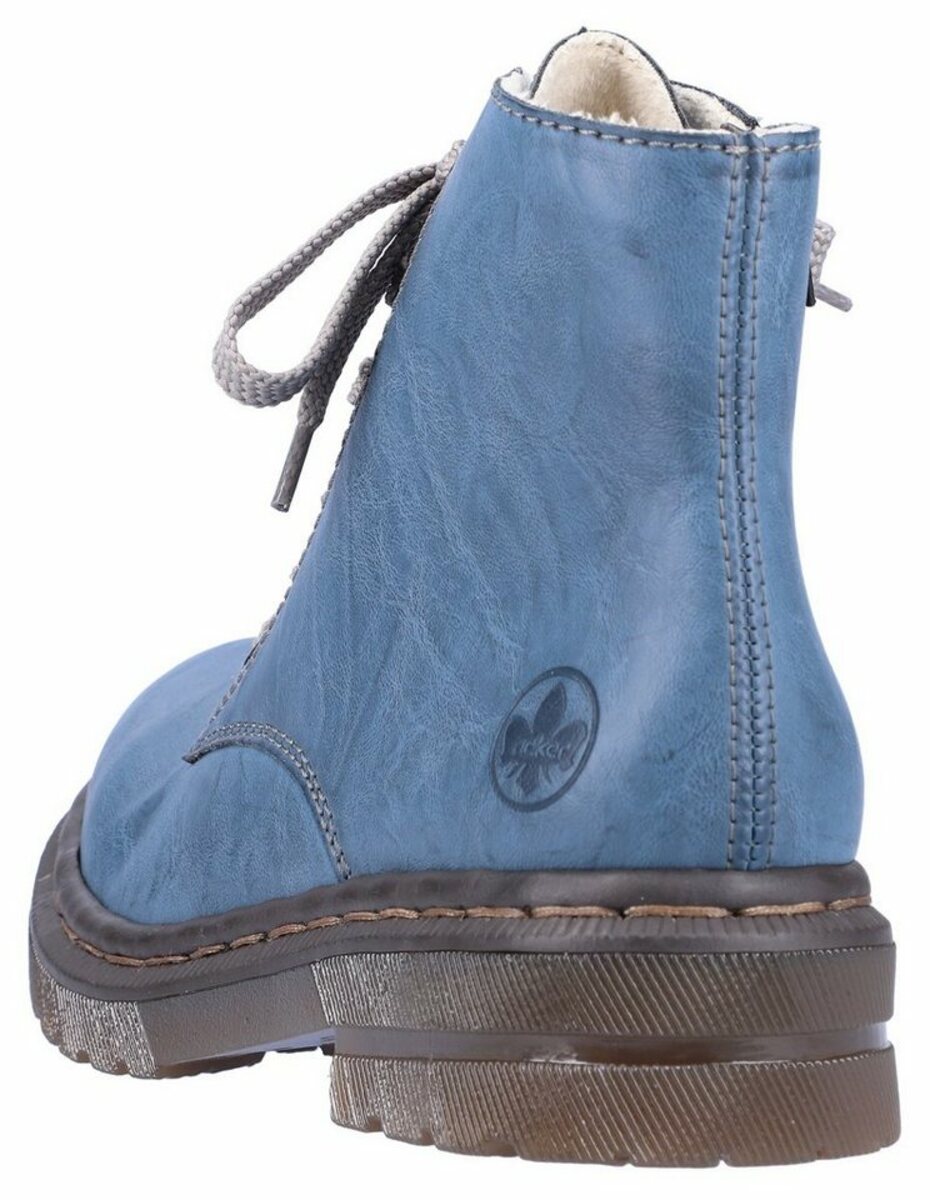 Bild 1 von Rieker Schnürboots mit Logoprägung, Blau