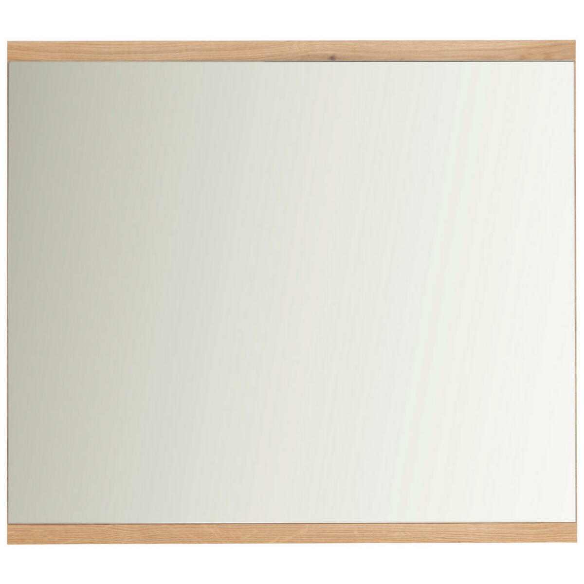 Bild 1 von Xora Wandspiegel, Eiche, Glas, rechteckig, 85x75x2 cm, waagrecht montierbar, Garderobe, Garderobenspiegel, Garderobenspiegel