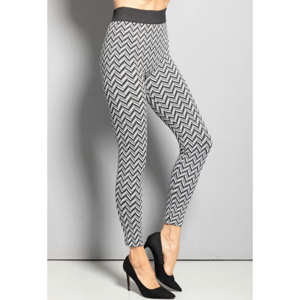 Bild 3 von Ellenor Jacquard-Leggings