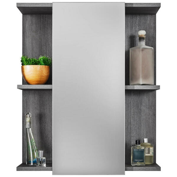 Bild 1 von Mid.you Spiegelschrank, Silber, Glas, 1 Fächer, 60x71x20 cm, Made in EU, Badezimmer, Badmöbelsets & -serien, Badmöbel-Serien