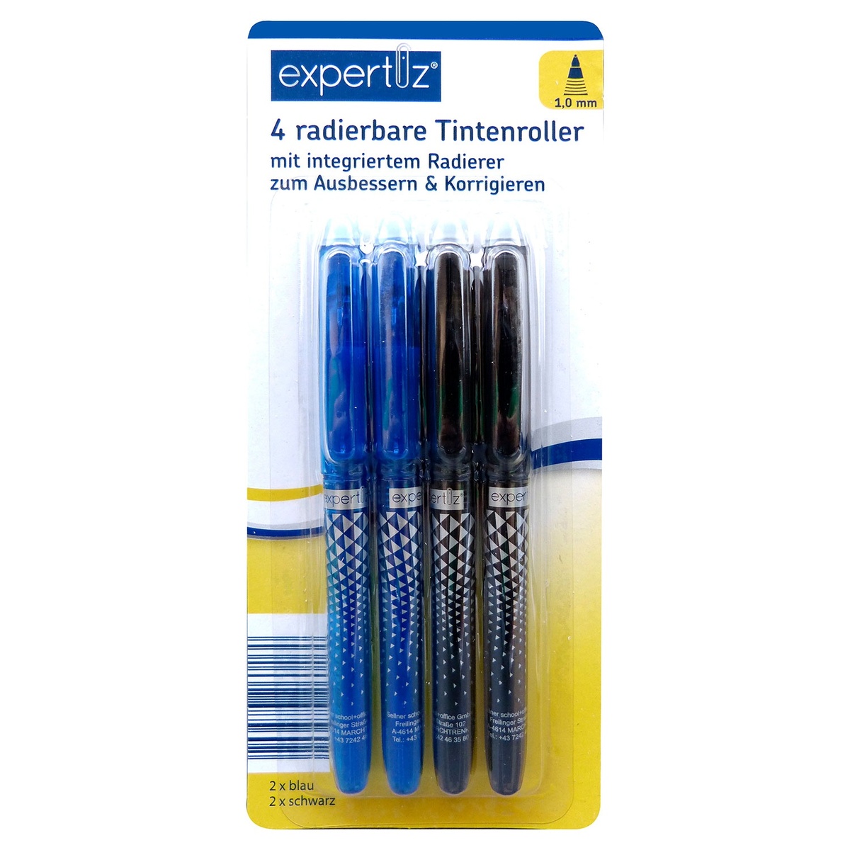 Bild 1 von EXPERTIZ Radierbare Tintenroller oder Ersatzminen, 4er-/6er-Set
