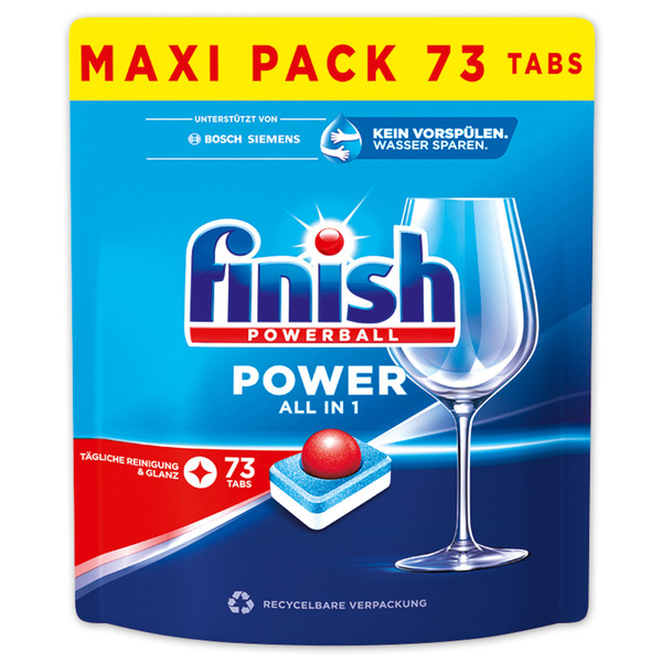 Bild 2 von Finish Spülmaschinen Tabs