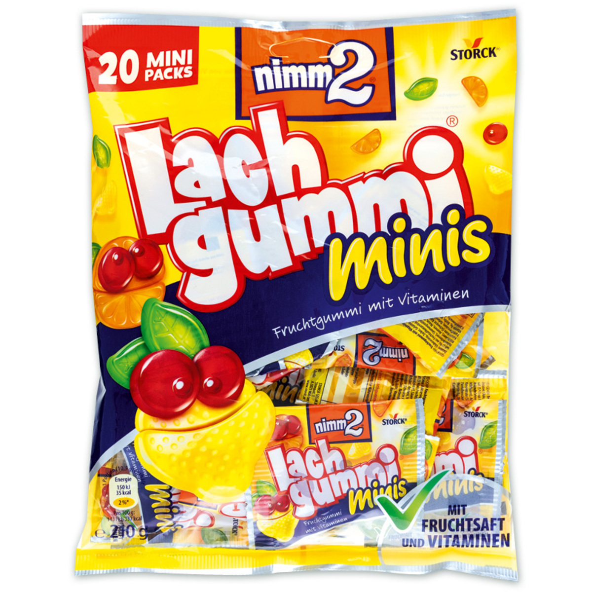 Bild 1 von Nimm2 Lachgummi Minis